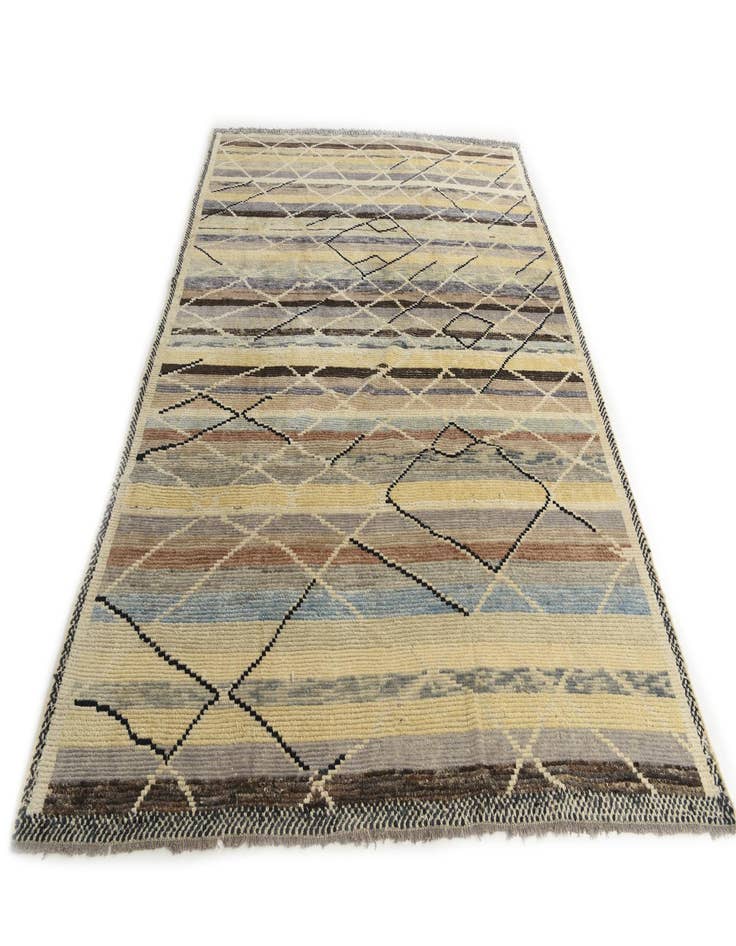 Detail image of  8' x 10' 2  Hand Knotted Darya Wool Rug