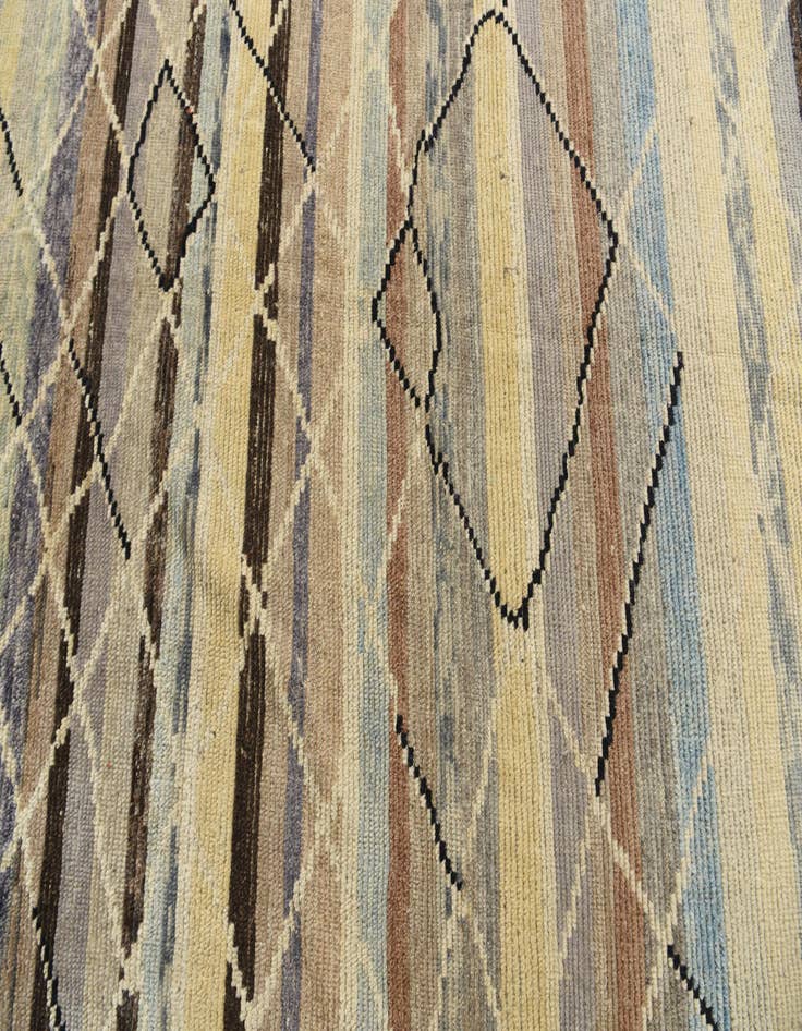 Detail image of  8' x 10' 2  Hand Knotted Darya Wool Rug