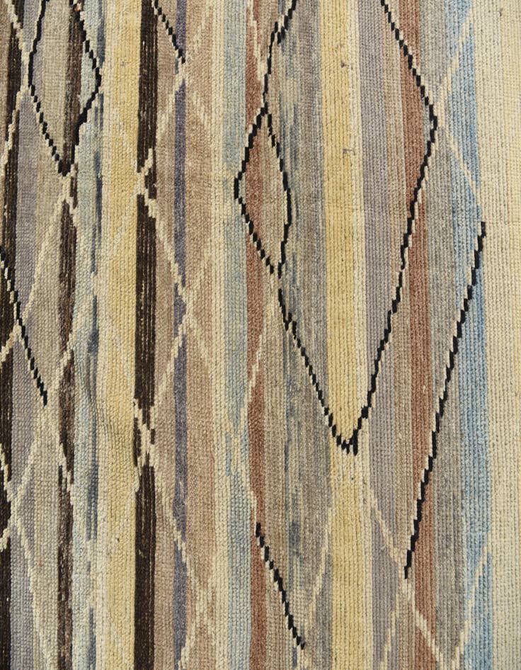 Detail image of  8' x 10' 2  Hand Knotted Darya Wool Rug