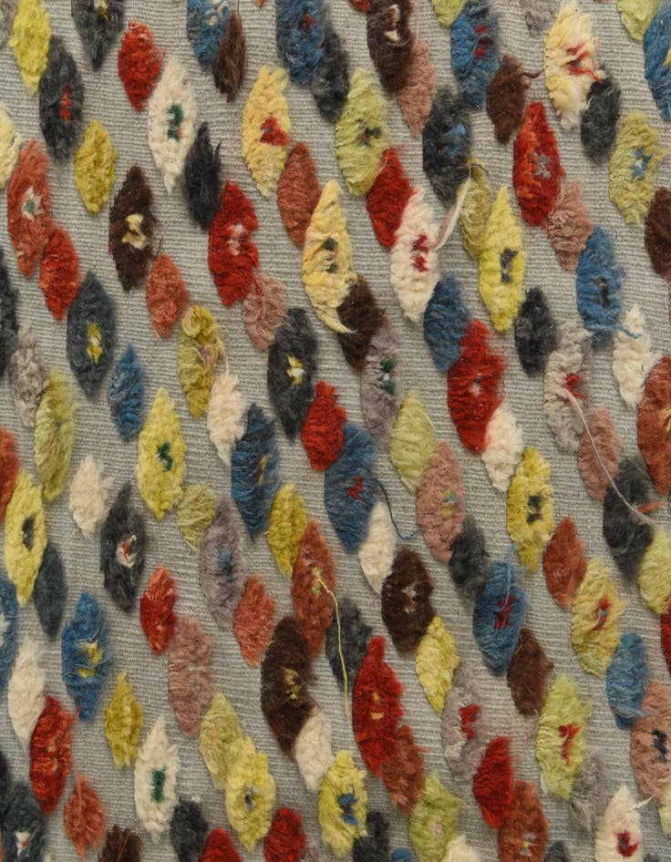 Detail image of  7' 10 x 11'  Hand Knotted Darya Wool Rug