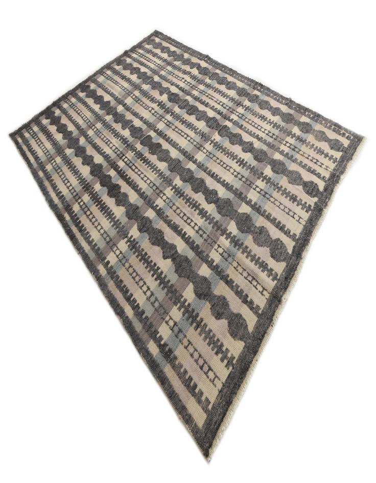 Detail image of  7' 10 x 10' 7  Hand Knotted Darya Wool Rug