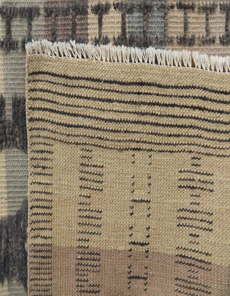 Detail image of  7' 10 x 10' 7  Hand Knotted Darya Wool Rug