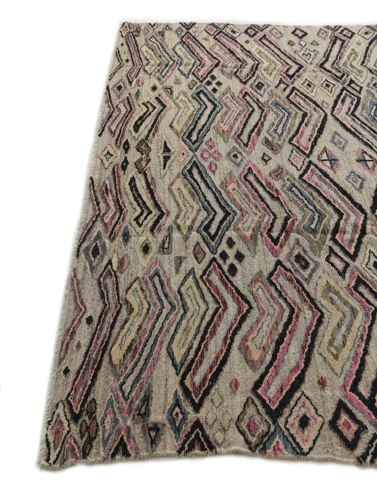 Detail image of  8' x 10' 9  Hand Knotted Darya Wool Rug