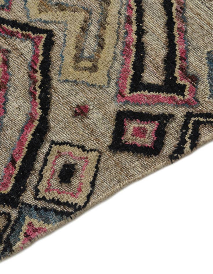 Detail image of  8' x 10' 9  Hand Knotted Darya Wool Rug