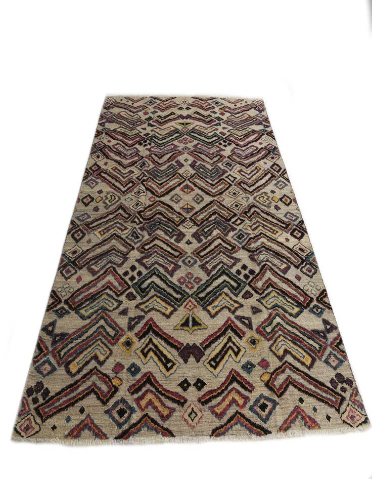 Detail image of  8' x 10' 1  Hand Knotted Darya Wool Rug