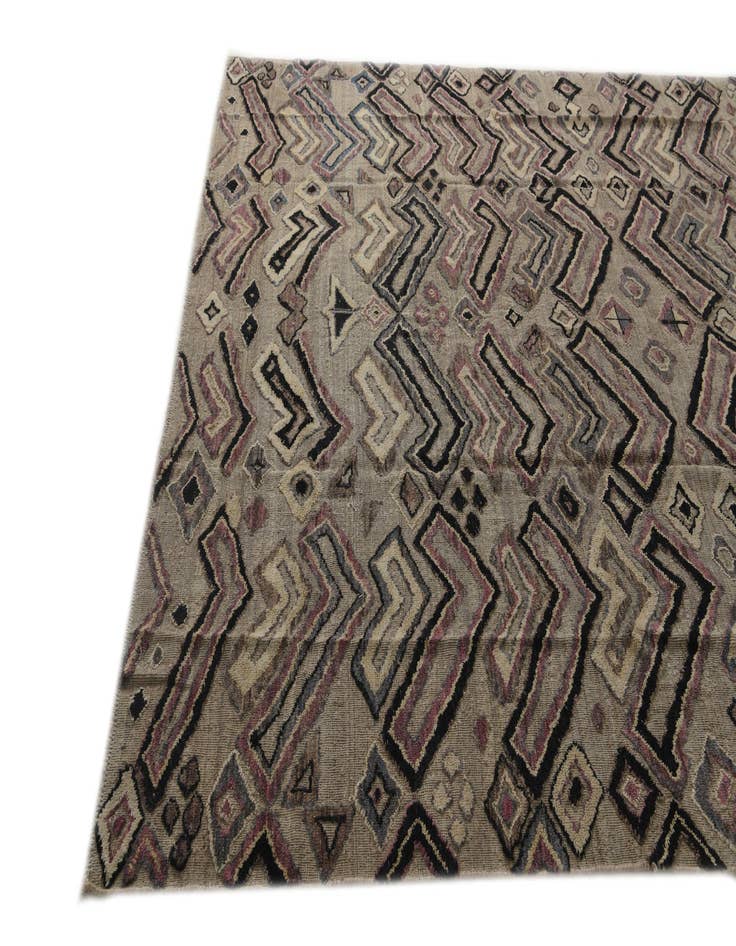 Detail image of  9' 2 x 12'  Hand Knotted Darya Wool Rug