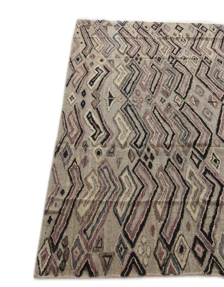 Detail image of  9' 2 x 12'  Hand Knotted Darya Wool Rug