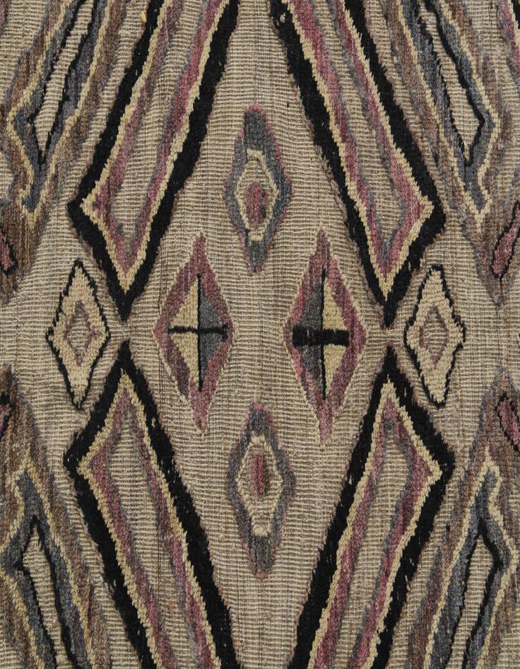 Detail image of  9' 2 x 12'  Hand Knotted Darya Wool Rug