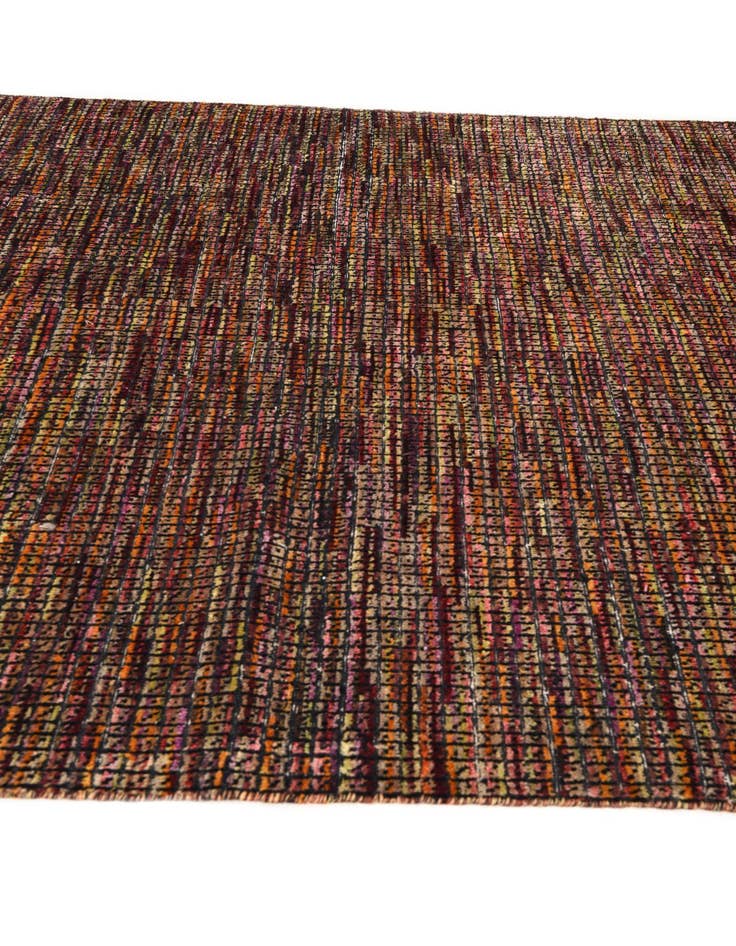 Detail image of  5' 3 x 8' 2  Hand Knotted Darya Wool Rug