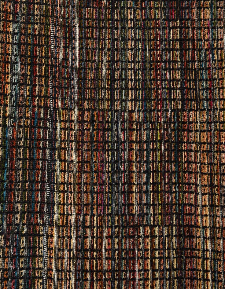 Detail image of  5' 3 x 8'  Hand Knotted Darya Wool Rug