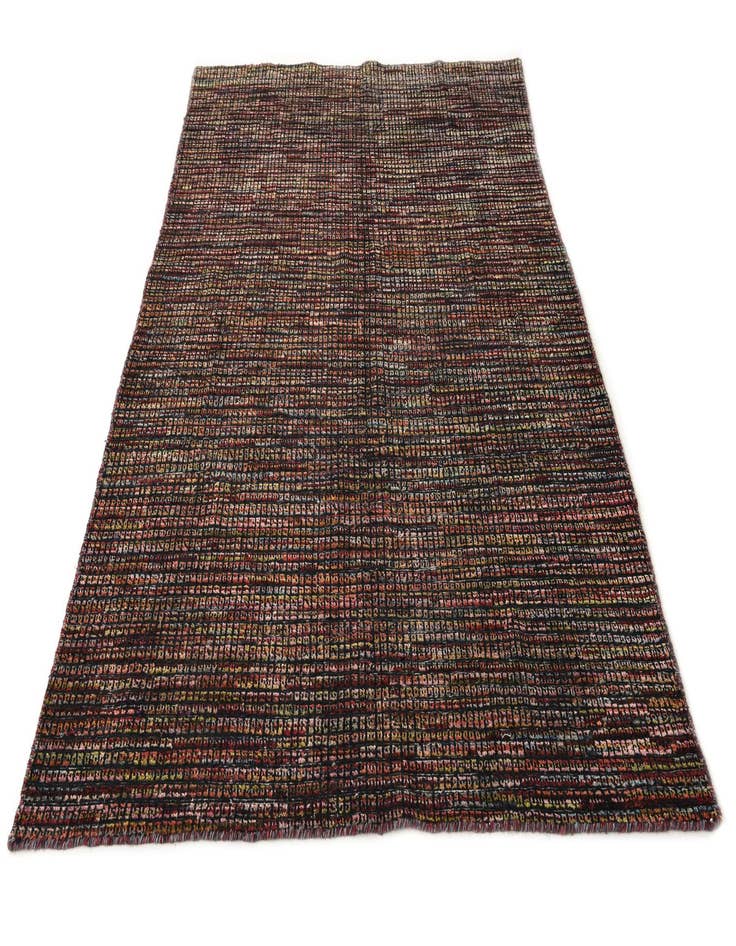 Detail image of  5' 4 x 8' 2  Hand Knotted Darya Wool Rug