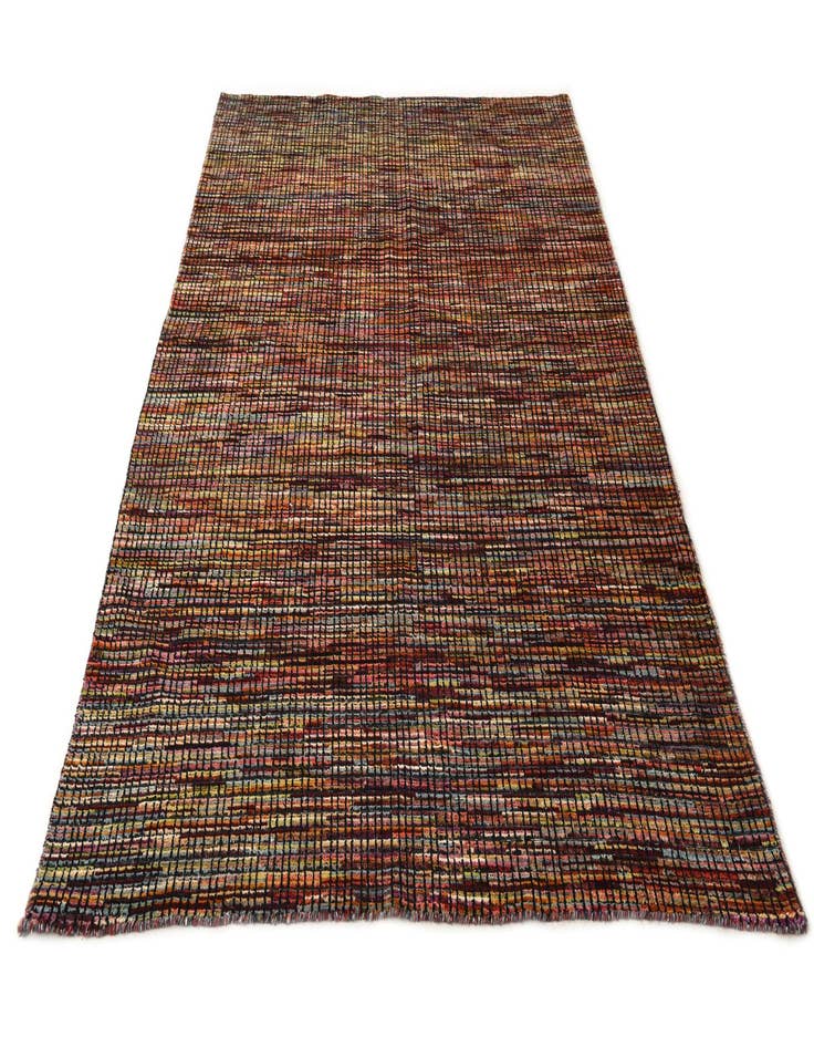 Detail image of  5' 6 x 8' 6  Hand Knotted Darya Wool Rug