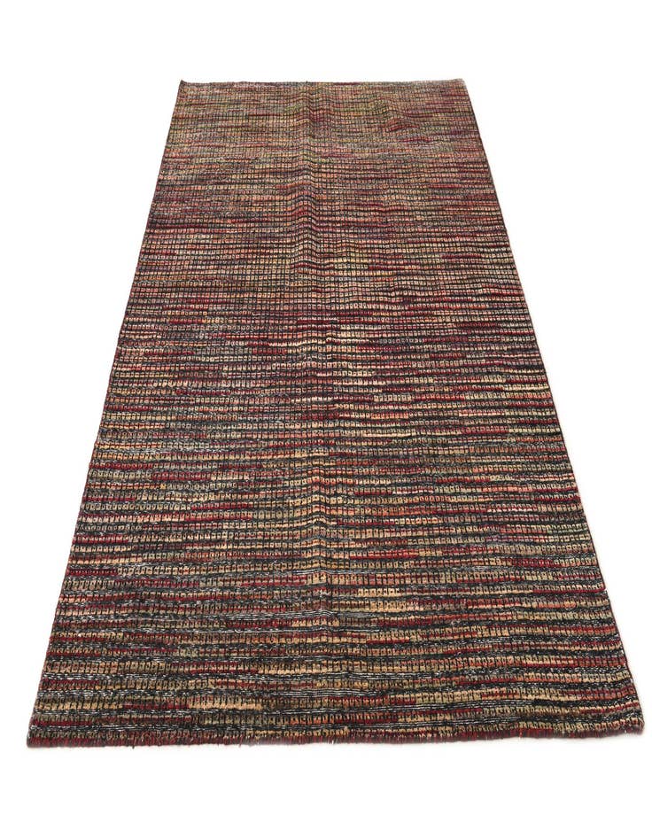 Detail image of  5' 6 x 8'  Hand Knotted Darya Wool Rug