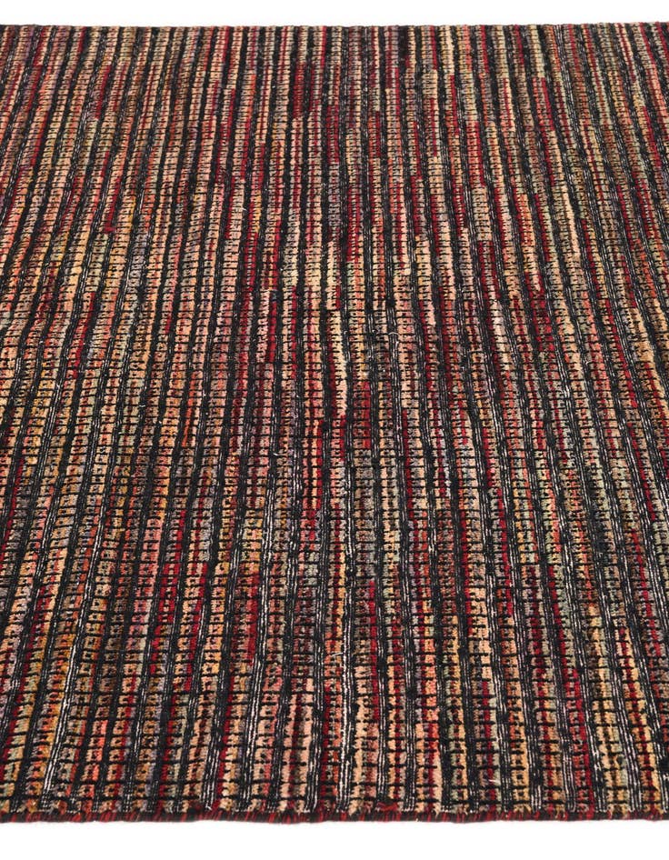 Detail image of  5' 6 x 8'  Hand Knotted Darya Wool Rug