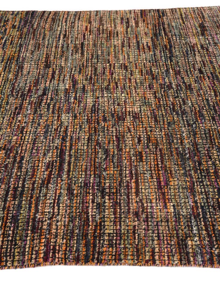 Detail image of  6' 2 x 10'  Hand Knotted Darya Wool Rug