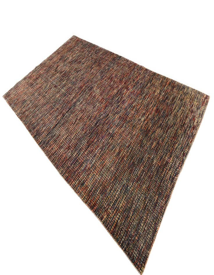 Detail image of  5' 5 x 8'  Hand Knotted Darya Wool Rug