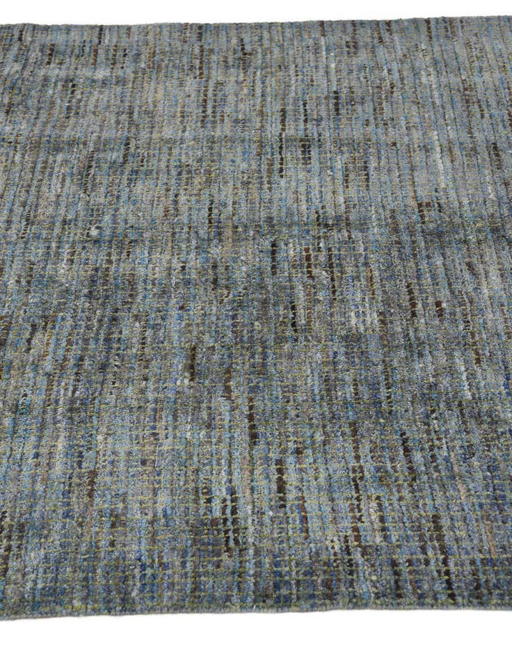 Detail image of  5' 4 x 8' 2  Hand Knotted Darya Wool Rug