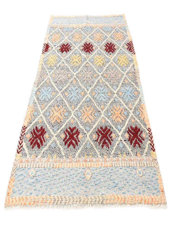 Detail image of  4' 11 x 7' 1  Hand Knotted Darya Wool Rug