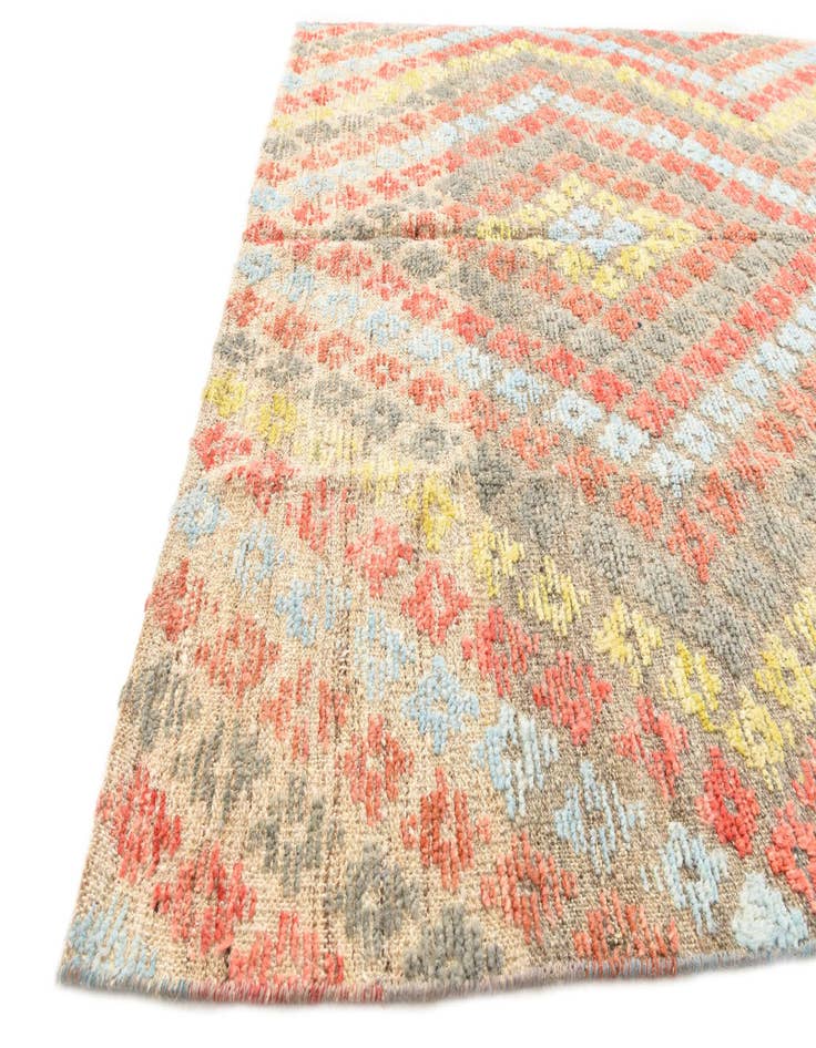 Detail image of  5' 6 x 8' 4  Hand Knotted Darya Wool Rug