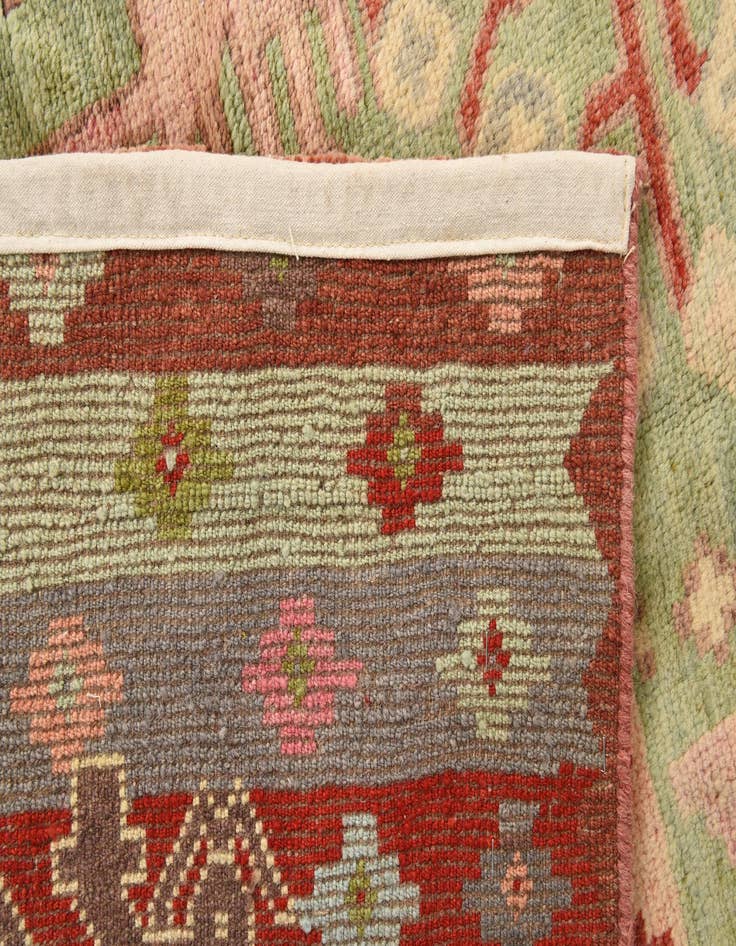 Detail image of  5' 6 x 6' 11  Hand Knotted Darya Wool Rug