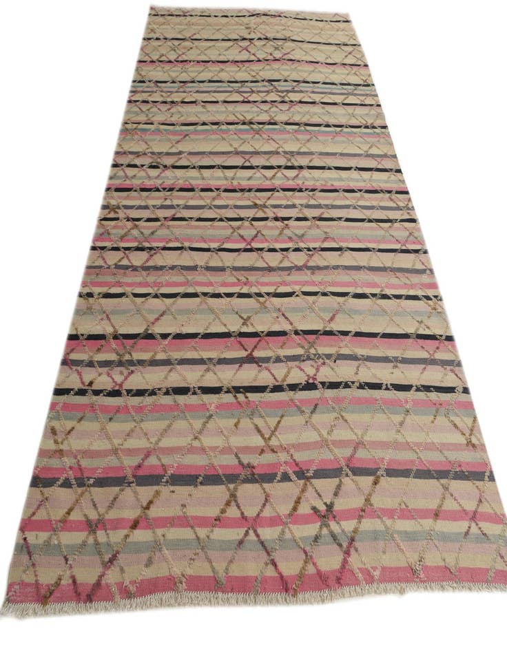 Detail image of  6' 3 x 10' 3  Hand Knotted Darya Wool Rug