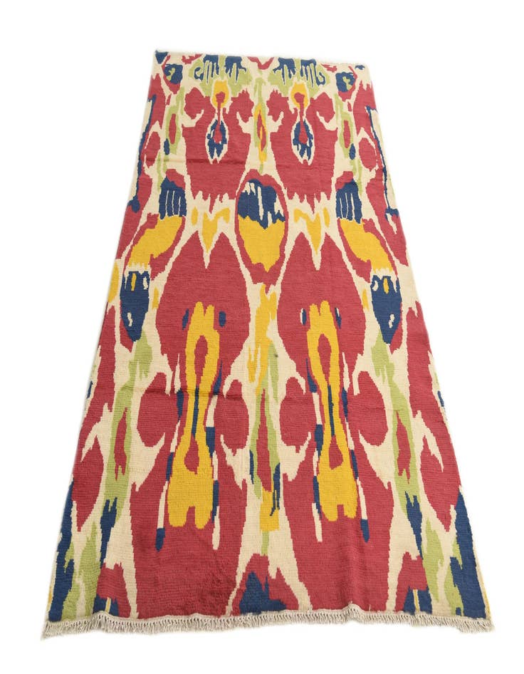 Detail image of  5' 2 x 8' 8  Hand Knotted Darya Wool Rug