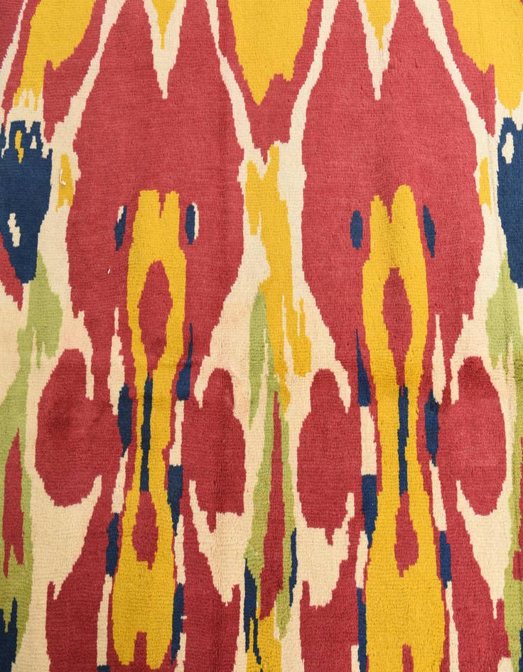 Detail image of  6' 5 x 10'  Hand Knotted Darya Wool Rug