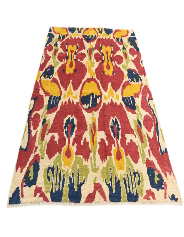 Detail image of 6' 6 x 8' 2 Hand Knotted Darya Wool Rug