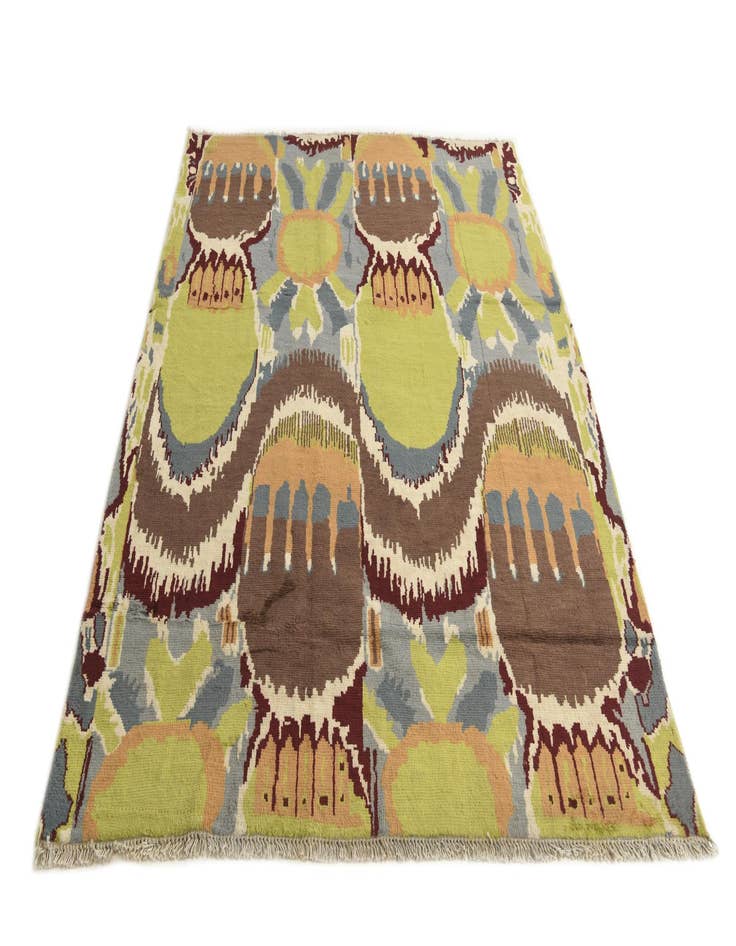 Detail image of  6' 2 x 8' 4  Hand Knotted Darya Wool Rug