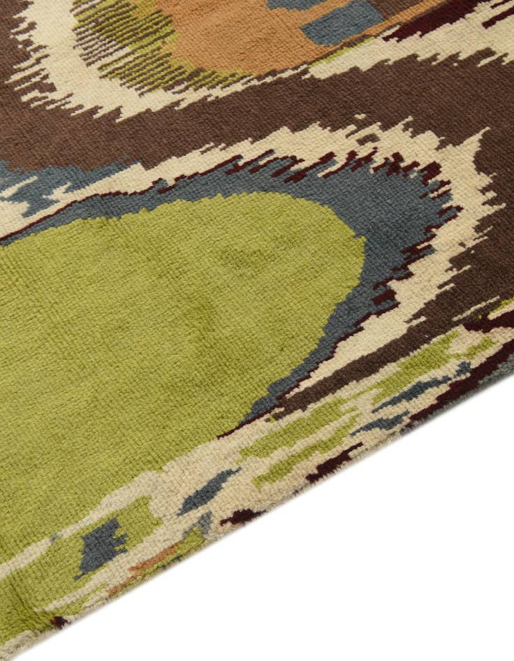 Detail image of  6' 2 x 8' 4  Hand Knotted Darya Wool Rug