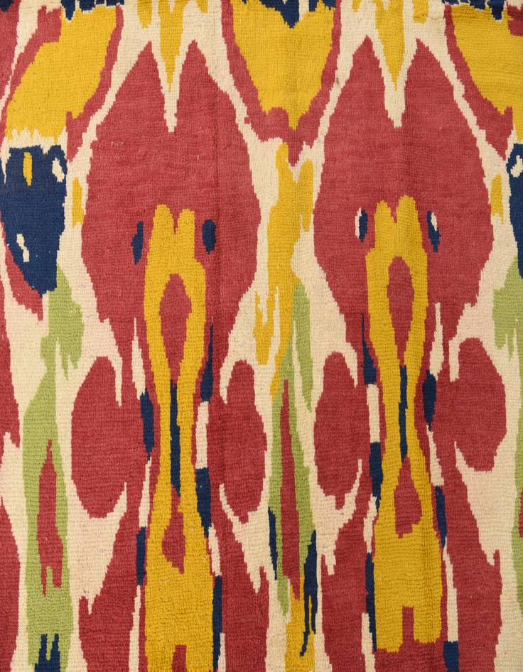 Detail image of  5' 4 x 8'  Hand Knotted Darya Wool Rug