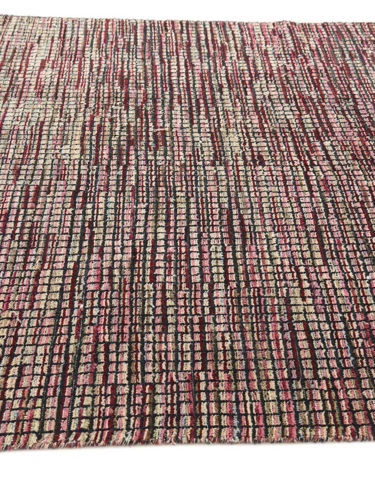 Detail image of  5' 8 x 8'  Hand Knotted Darya Wool Rug