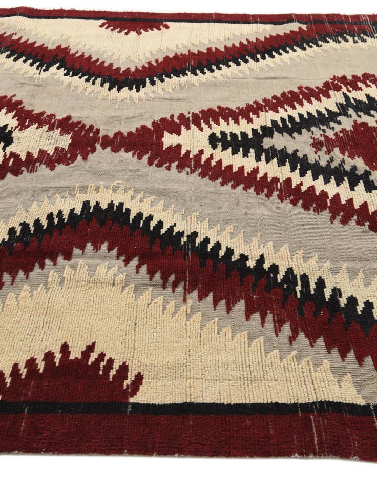 Detail image of  8' x 10' 5  Hand Knotted Darya Wool Rug