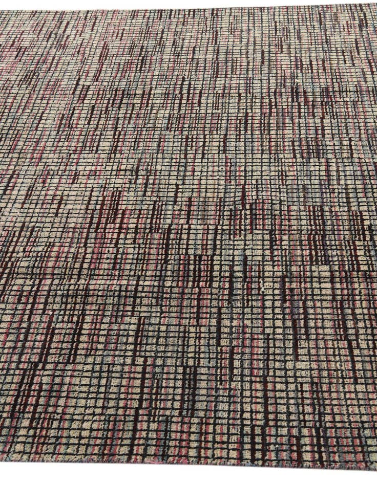 Detail image of  6' 5 x 10' 3  Hand Knotted Darya Wool Rug