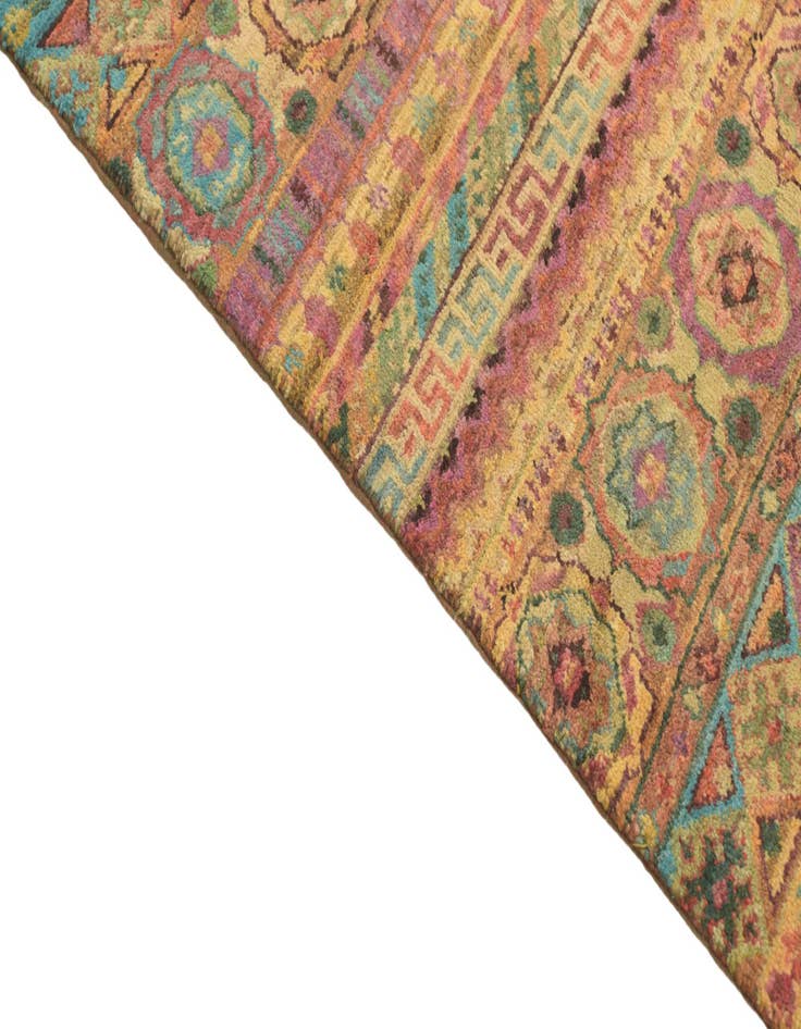 Detail image of  5' 6 x 8' 1  Hand Knotted Darya Oriental Wool Rug