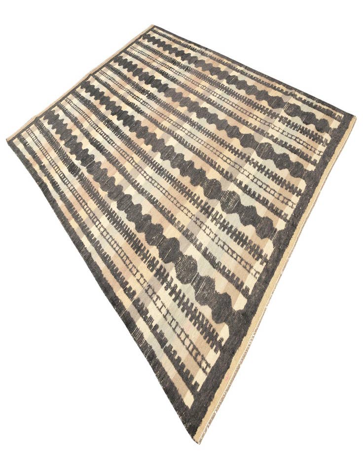 Detail image of  7' 10 x 10' 5  Hand Knotted Darya Wool Rug