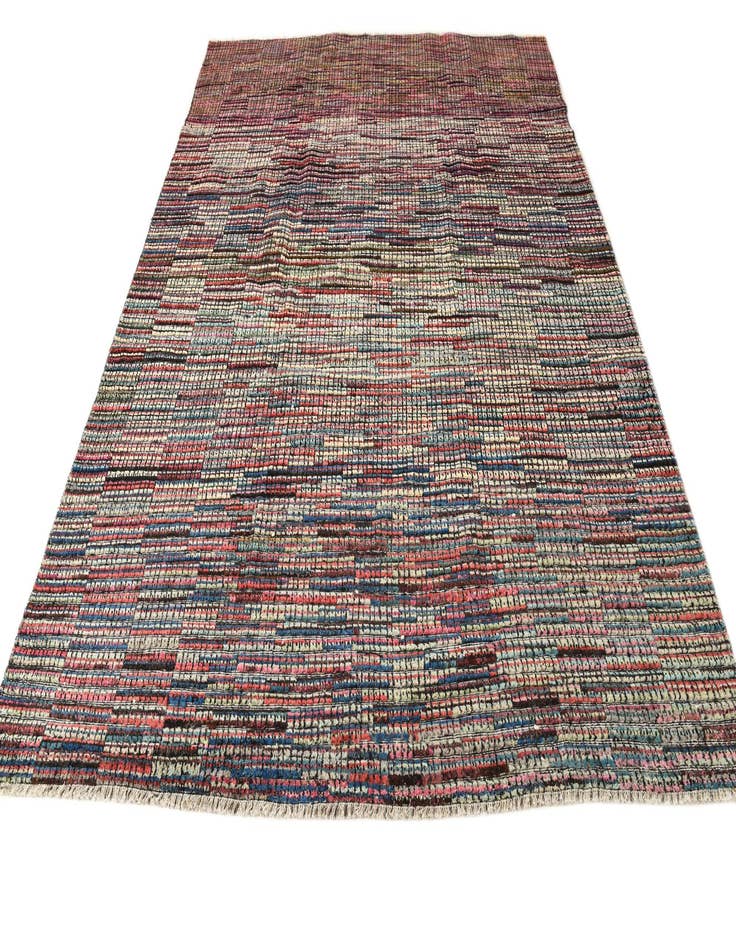 Detail image of  7' 8 x 10'  Hand Knotted Darya Wool Rug