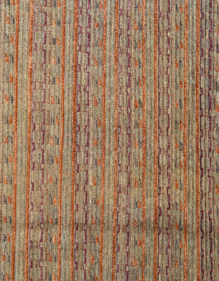 Detail image of  5' 10 x 8' 2  Hand Knotted Darya Wool Rug