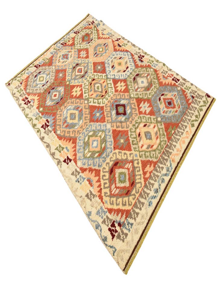 Detail image of  5' x 7' 2  Hand Knotted Darya Wool Rug