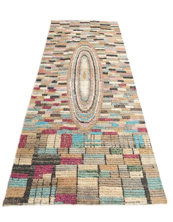 Detail image of  6' 1 x 9' 7  Hand Knotted Darya Wool Rug