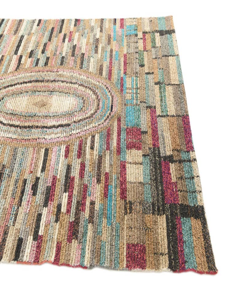 Detail image of  6' 1 x 9' 7  Hand Knotted Darya Wool Rug
