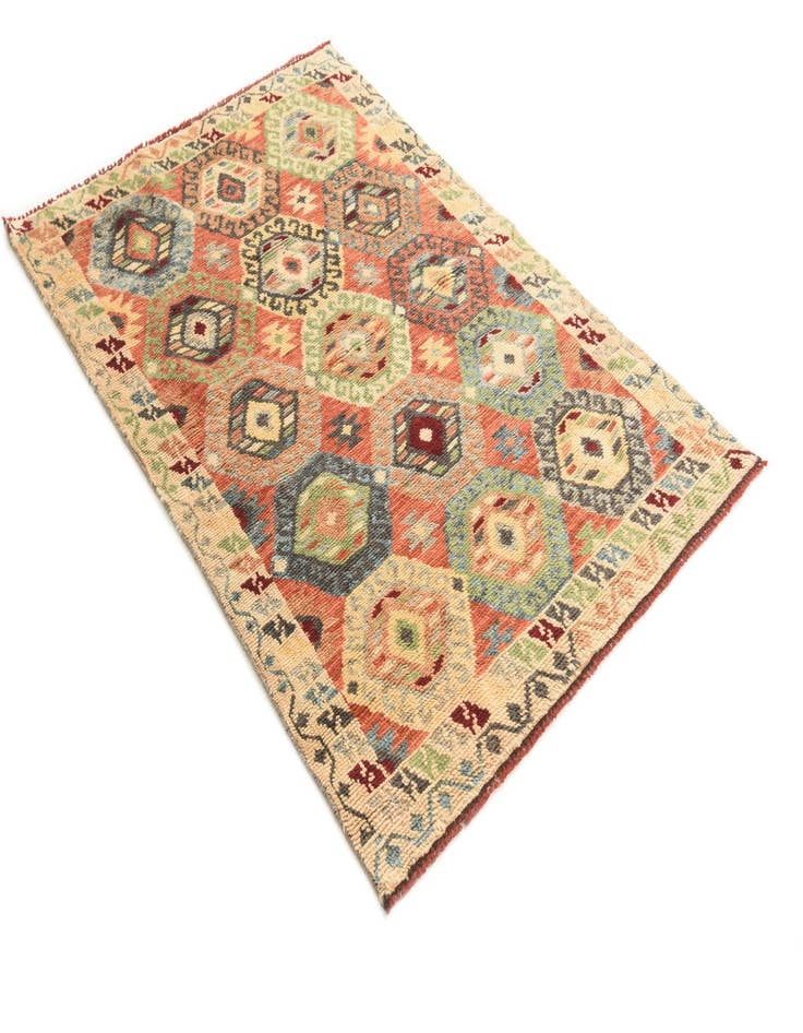 Detail image of  4' 1 x 6' 10  Hand Knotted Darya Wool Rug