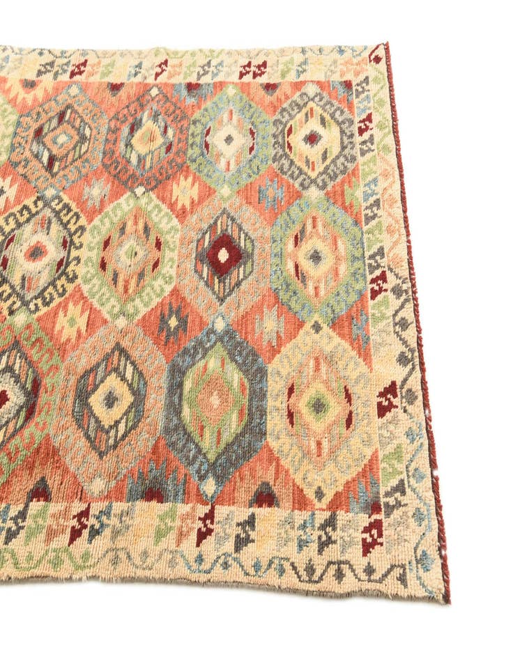 Detail image of  4' 1 x 6' 10  Hand Knotted Darya Wool Rug