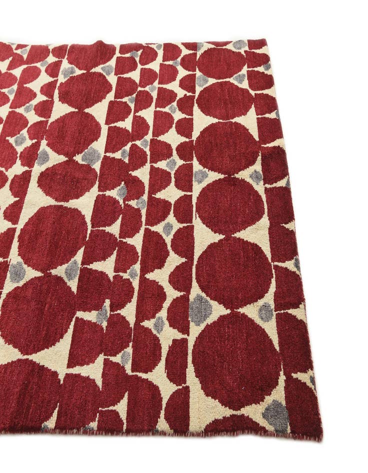 Detail image of  5' 4 x 7' 10  Hand Knotted Darya Wool Rug