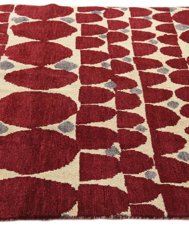 Detail image of  5' 4 x 7' 10  Hand Knotted Darya Wool Rug