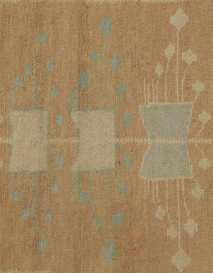 Detail image of  5' 4 x 7' 3  Hand Knotted Darya Wool Rug