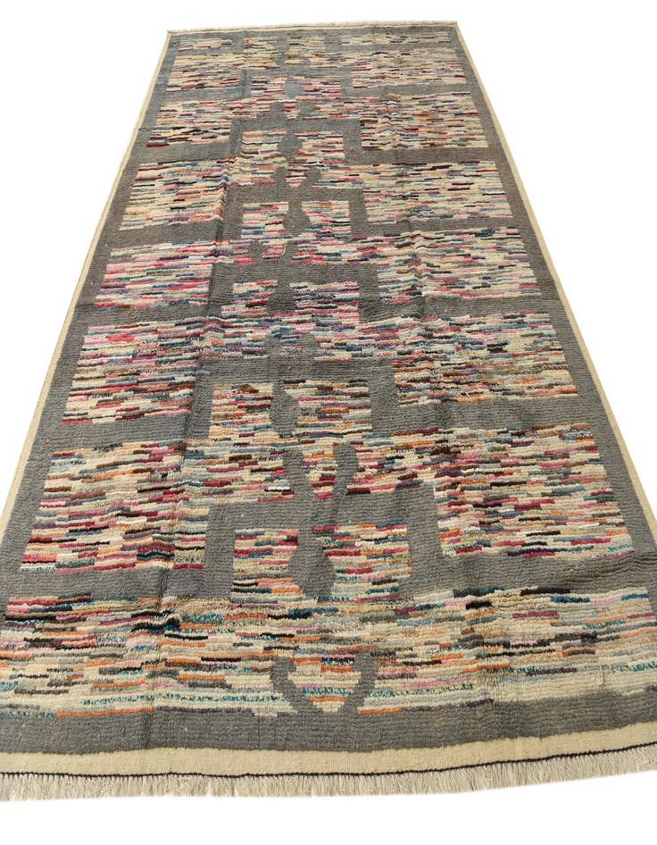 Detail image of  9' 1 x 12' 6  Hand Knotted Darya Wool Rug