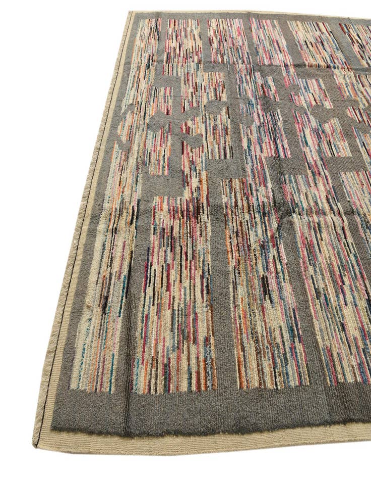 Detail image of  9' 1 x 12' 6  Hand Knotted Darya Wool Rug