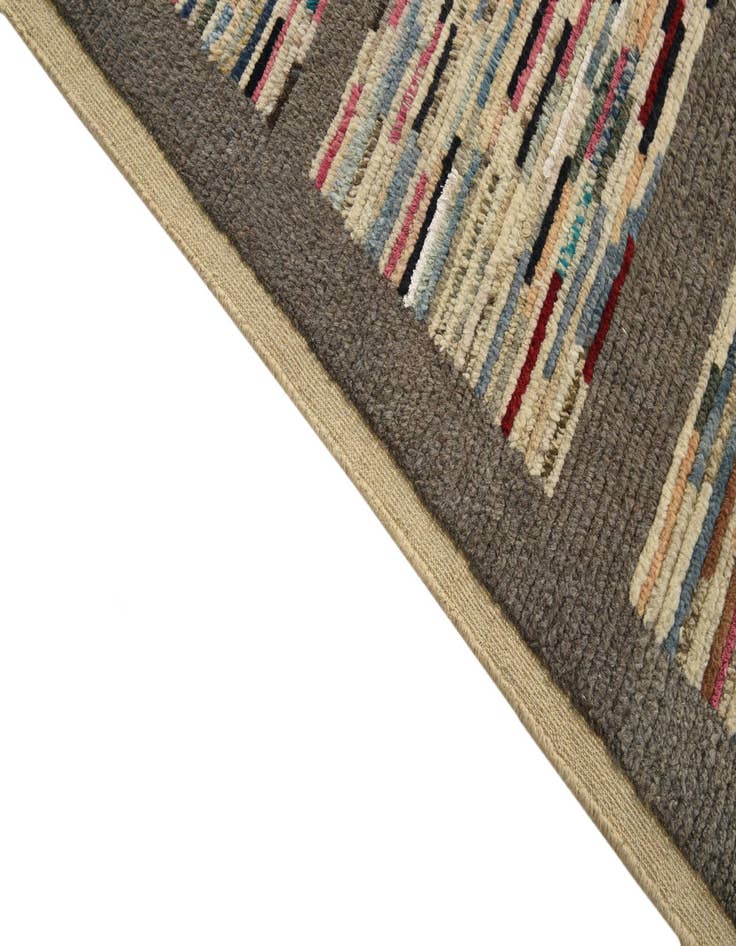 Detail image of  9' 1 x 12' 6  Hand Knotted Darya Wool Rug
