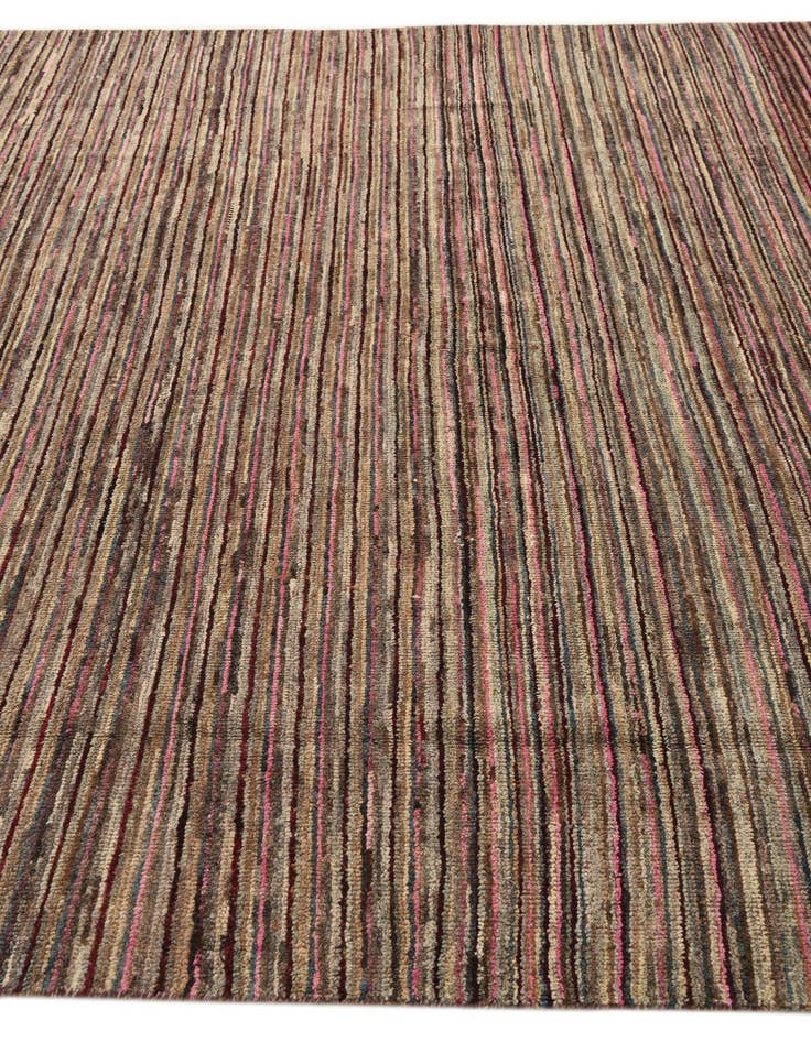 Detail image of  7' 10 x 10' 2  Hand Knotted Darya Wool Rug